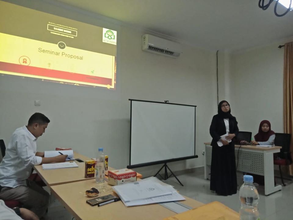 26 Februari 2020 seminar proposal Program Studi Perbankan Syariah, FEBI, UIN Alauddin Makassar